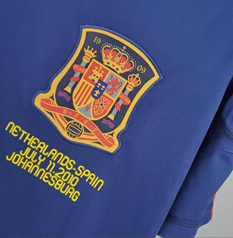 retro 2010 spain  away Jersey