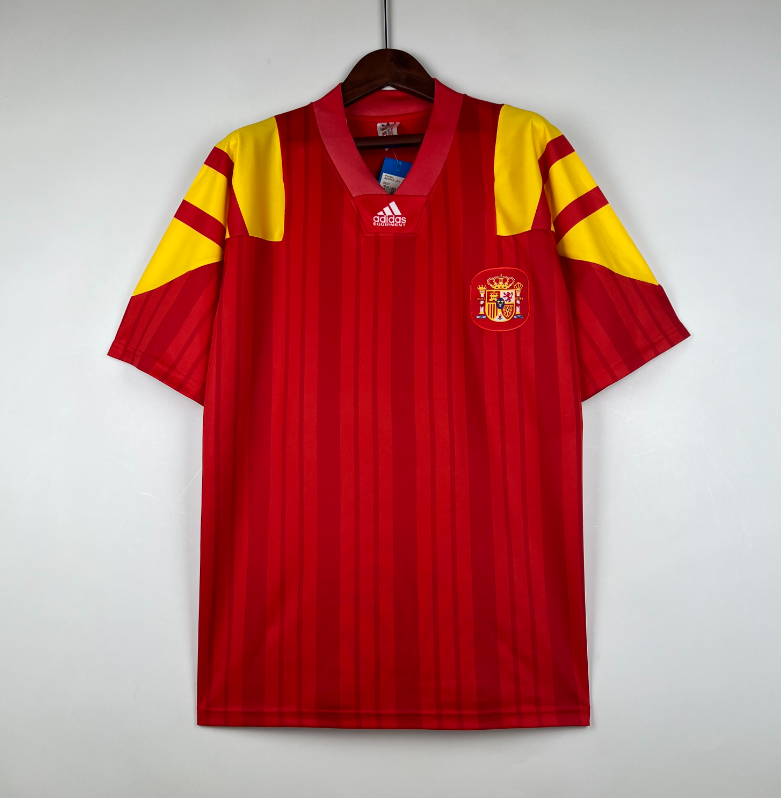 retro 1992 spain home Jersey