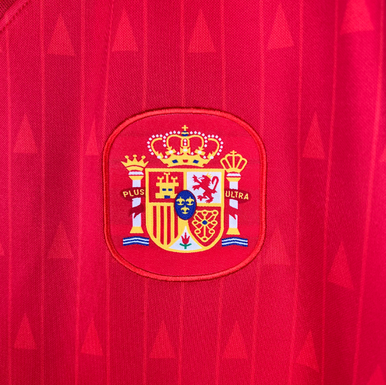 retro 1988 90 spain home Jersey