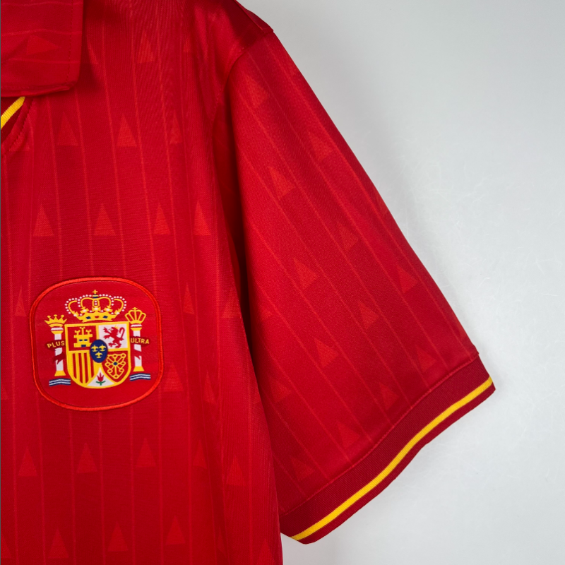 retro 1988 90 spain home Jersey
