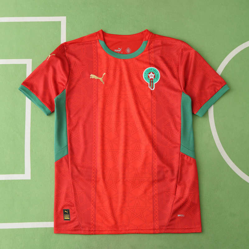 2024/25 morocco home jersey
