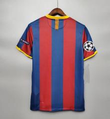10 11 Barcelona home retro soccer jersey
