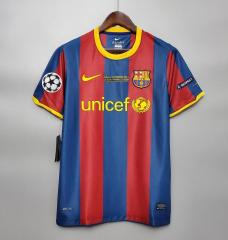 10 11 Barcelona home retro soccer jersey