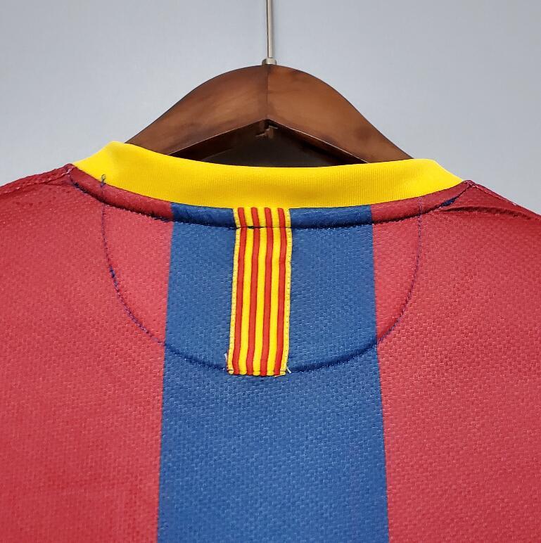 10 11 Barcelona home retro soccer jersey