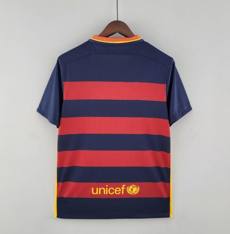 15 16 Barcelona home retro soccer jersey