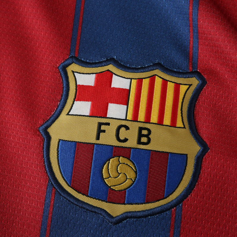 09 10 Barcelona retro home soccer jersey