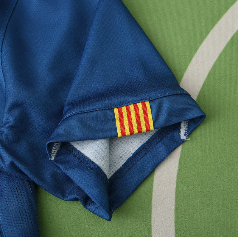 06 07 Barcelona home retro soccer jersey