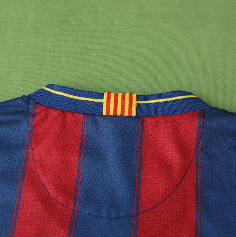 09 10 Barcelona retro home soccer jersey