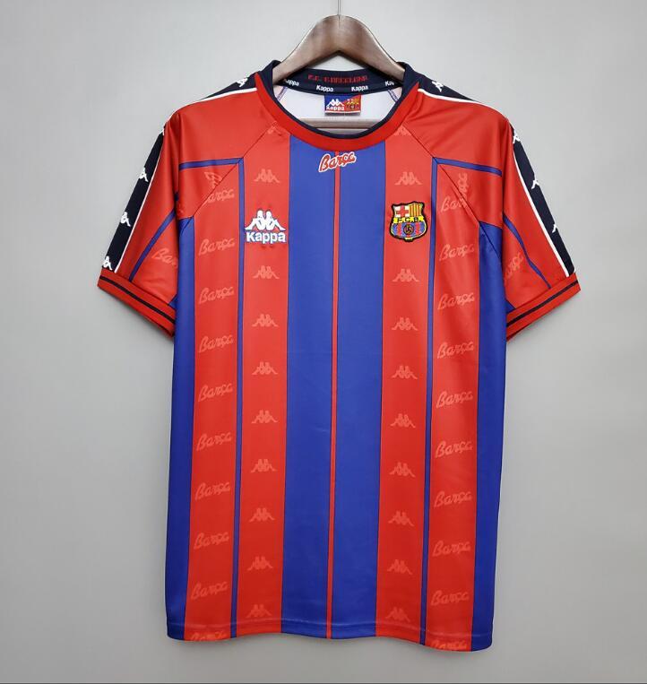 97 98 Barcelona home retro soccer jersey