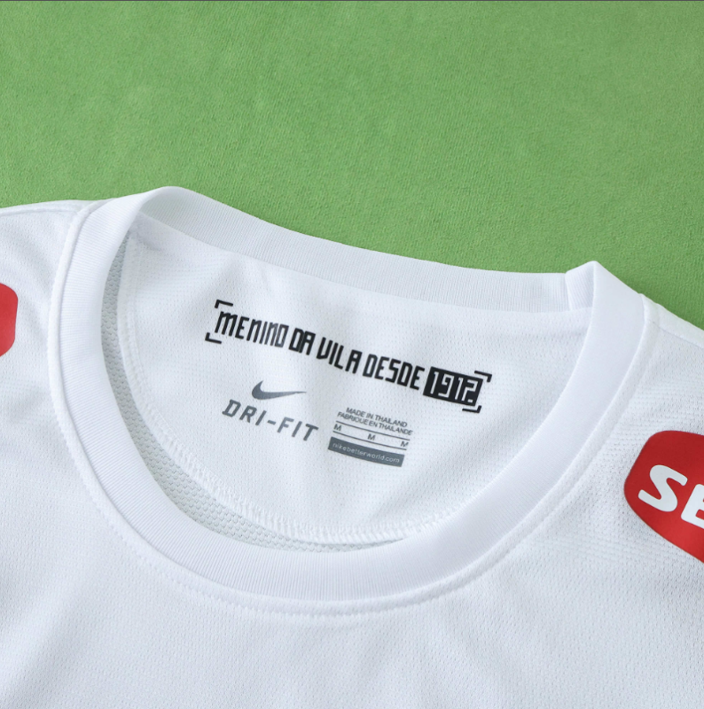 retro 2012 santos home long sleeve jersey