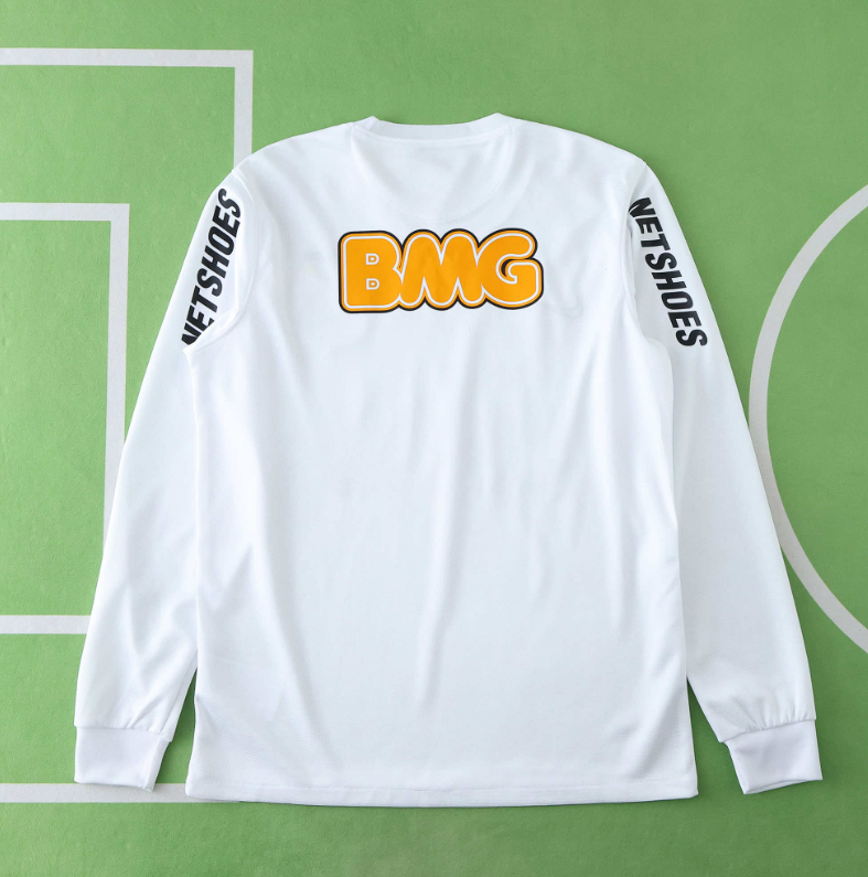 retro 2012 santos home long sleeve jersey