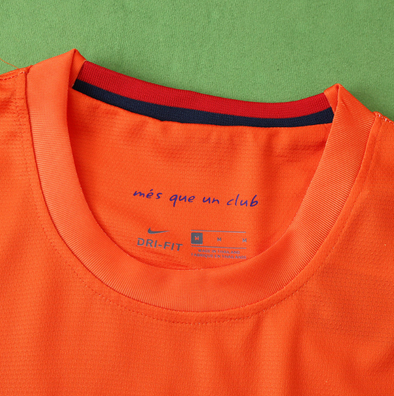 12 13 Barcelona retro away soccer jersey