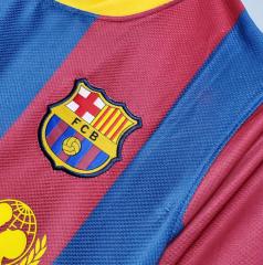 10 11 Barcelona home retro soccer jersey