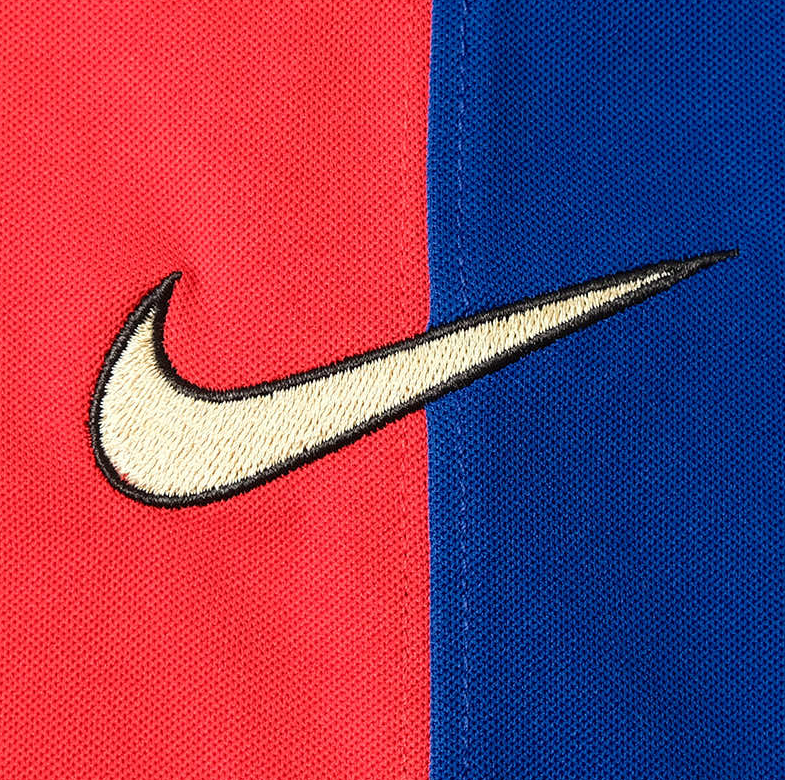 barcelona Centennial commemorative long sleeve soccer jersey