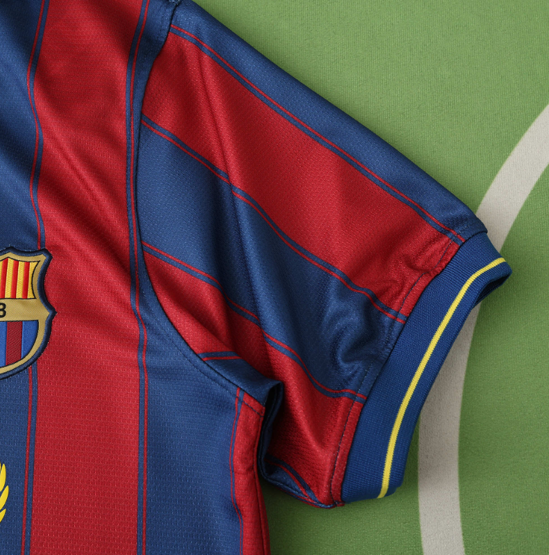 09 10 Barcelona retro home soccer jersey