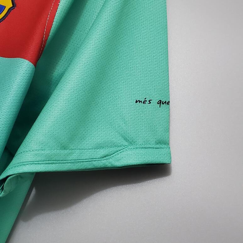 10 11 Barcelona away retro soccer jersey