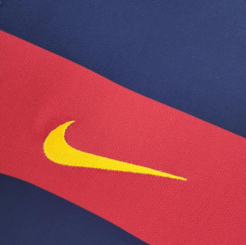 15 16 Barcelona home retro soccer jersey