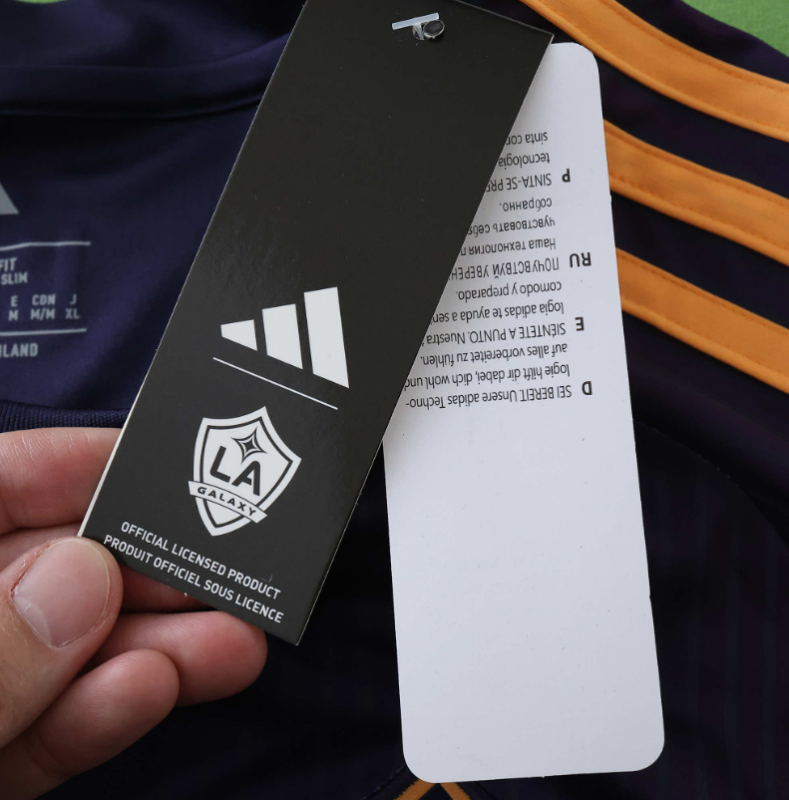 25 26 Los Angeles Galaxy away jersey