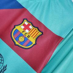 10 11 Barcelona away retro soccer jersey