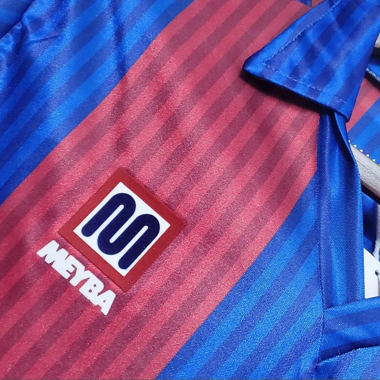 91 92 Barcelona home retro soccer jersey