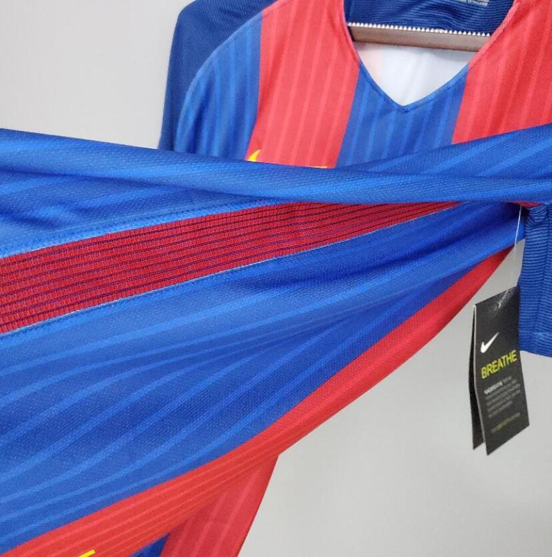 16 17 Barcelona home retro soccer jersey