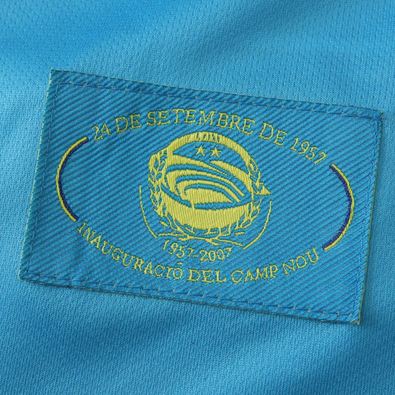 07 08 Barcelona away retro soccer jersey