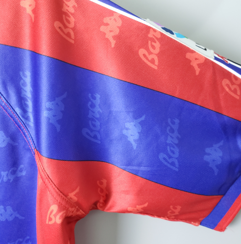95 97 Barcelona home retro soccer jersey