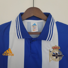 99 00 Deportivo de La Coruna home retro jersey