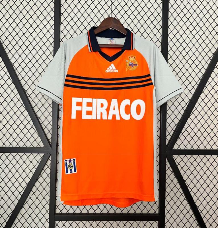 98 99 Deportivo de La Coruna third retro jersey