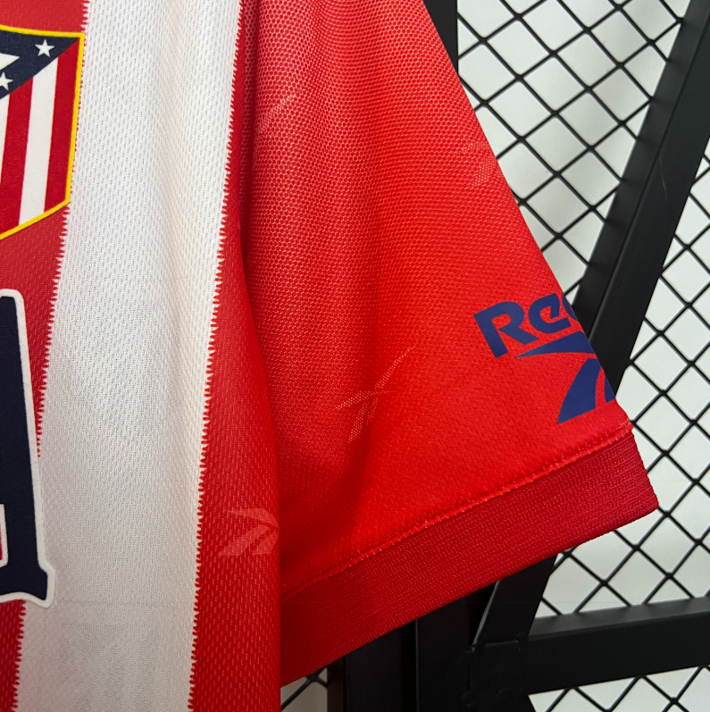 retro 98 99  Atletico Madrid home jersey