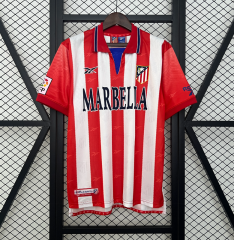retro 98 99  Atletico Madrid home jersey