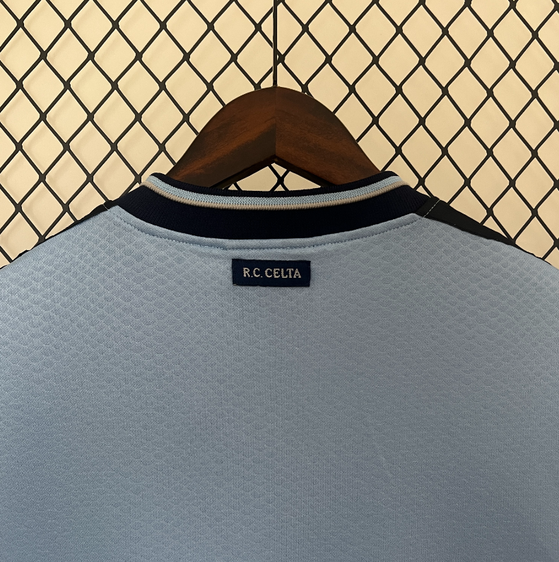 99 00 Celta Vigo home retro soccer jersey