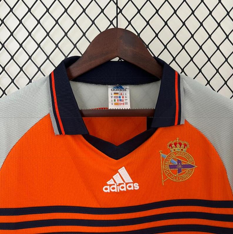 98 99 Deportivo de La Coruna third retro jersey