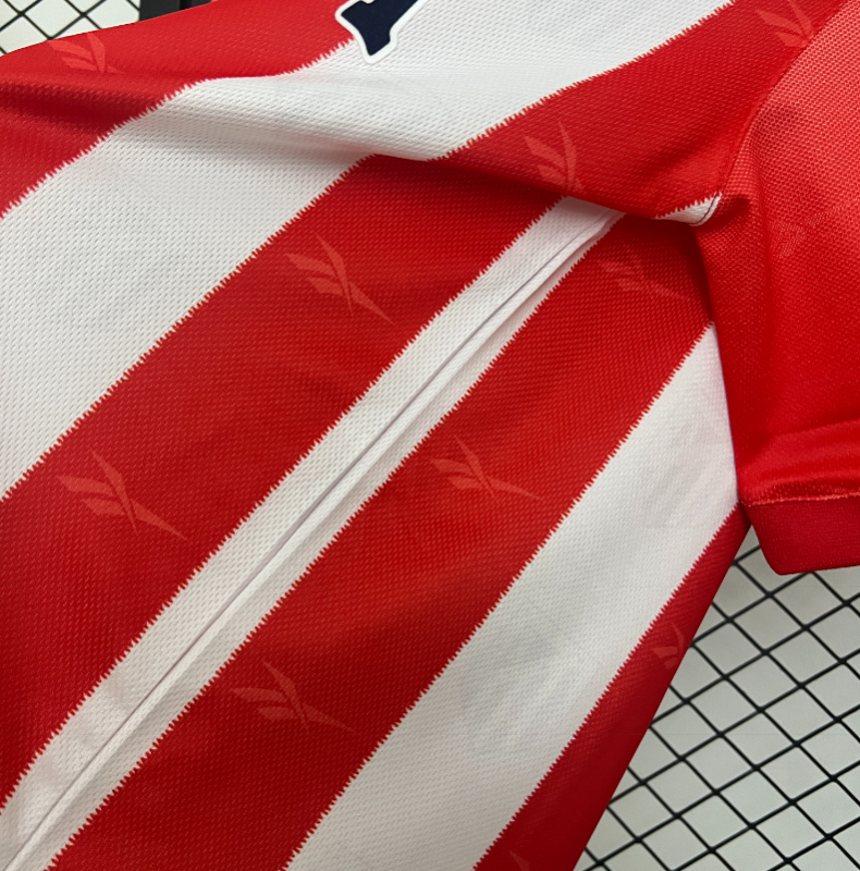 retro 98 99  Atletico Madrid home jersey