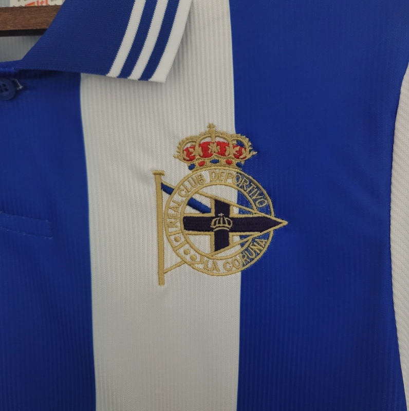 99 00 Deportivo de La Coruna home retro jersey