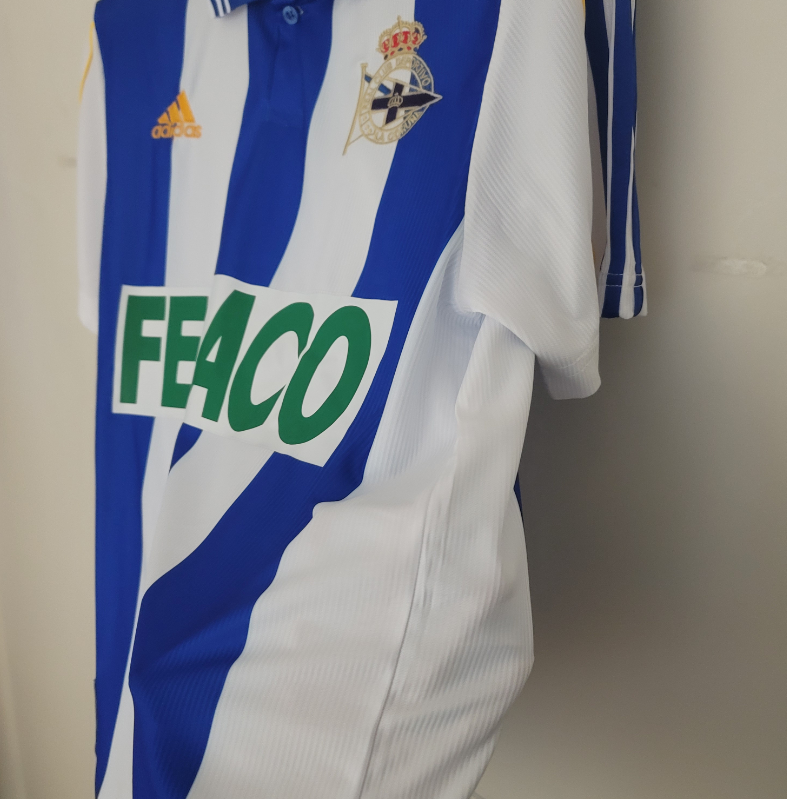 99 00 Deportivo de La Coruna home retro jersey