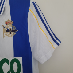 99 00 Deportivo de La Coruna home retro jersey