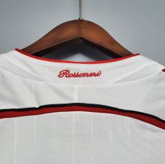 retro 06 07 ac milan away soccer jersey