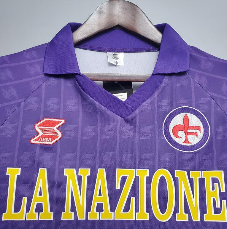 retro 88 90 Fiorentina home jersey