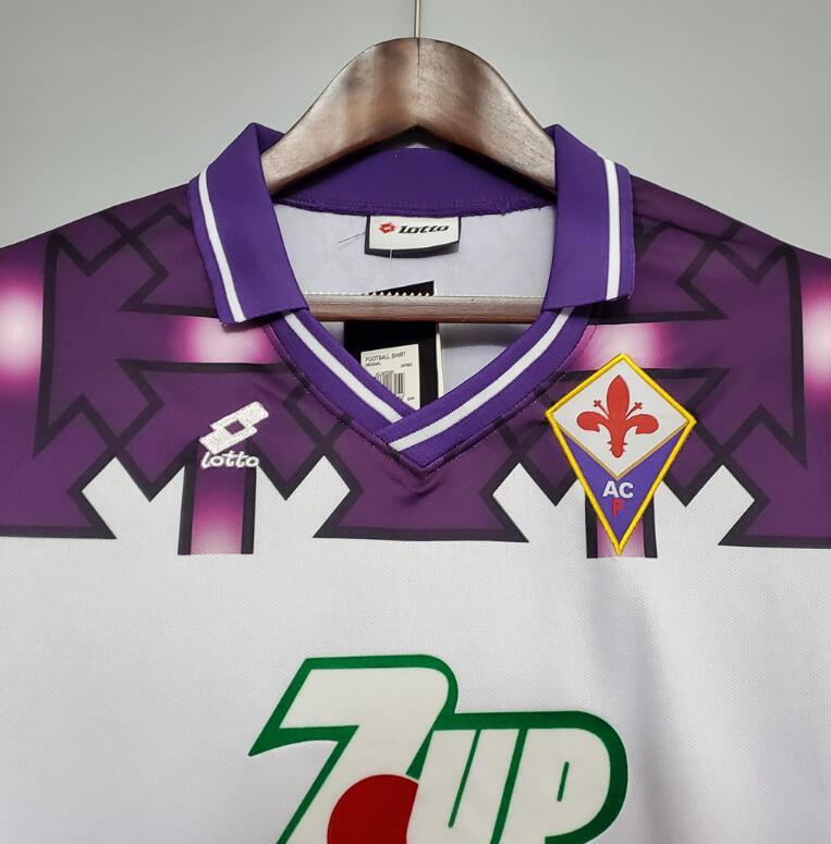 retro 92 93 Fiorentina away jersey