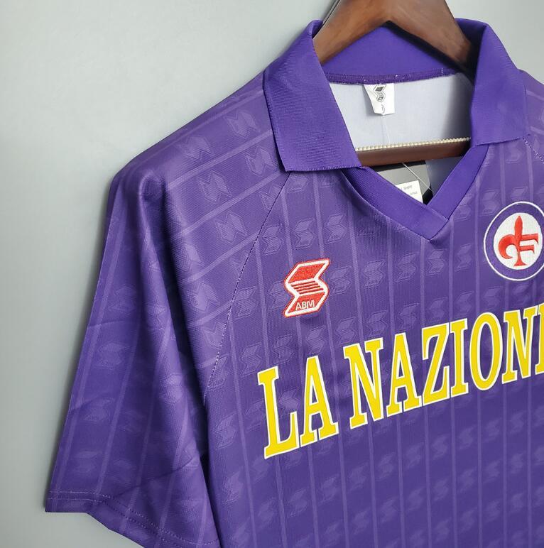 retro 88 90 Fiorentina home jersey