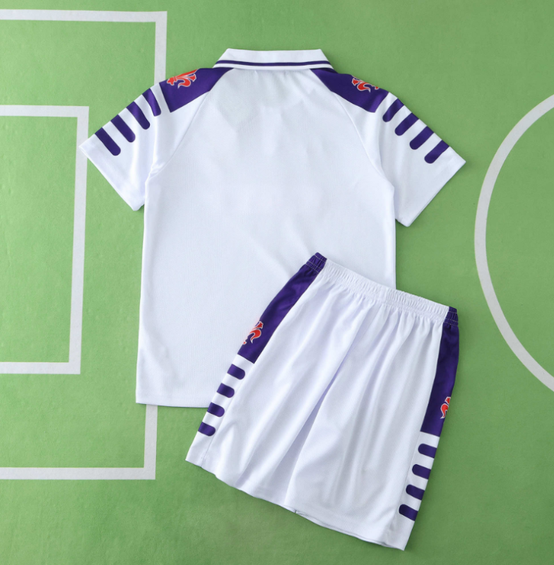 retro 98 99 Fiorentina away kids kit jersey