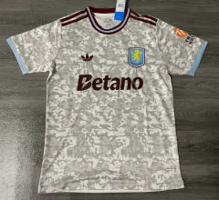 25 26 aston villa white jersey