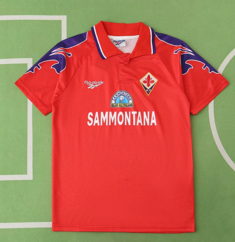 retro 95 96 Fiorentina third jersey