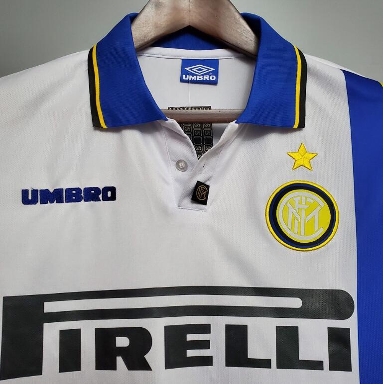 retro 97 98 inter milan away jersey