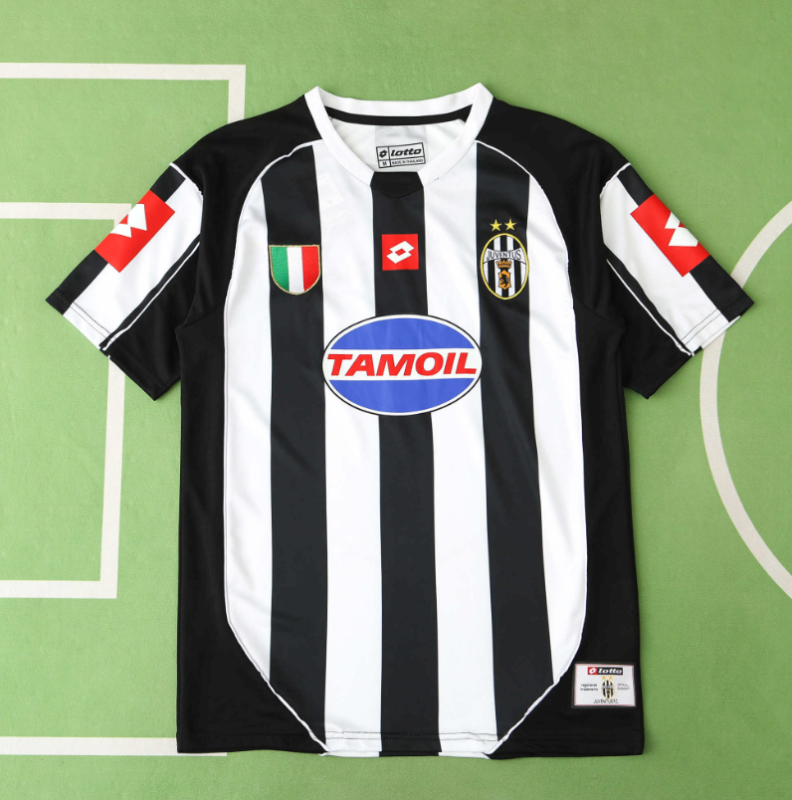 retro 02 03 juventus home jersey