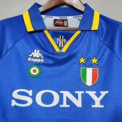 retro 94 95 juventus away soccer jersey