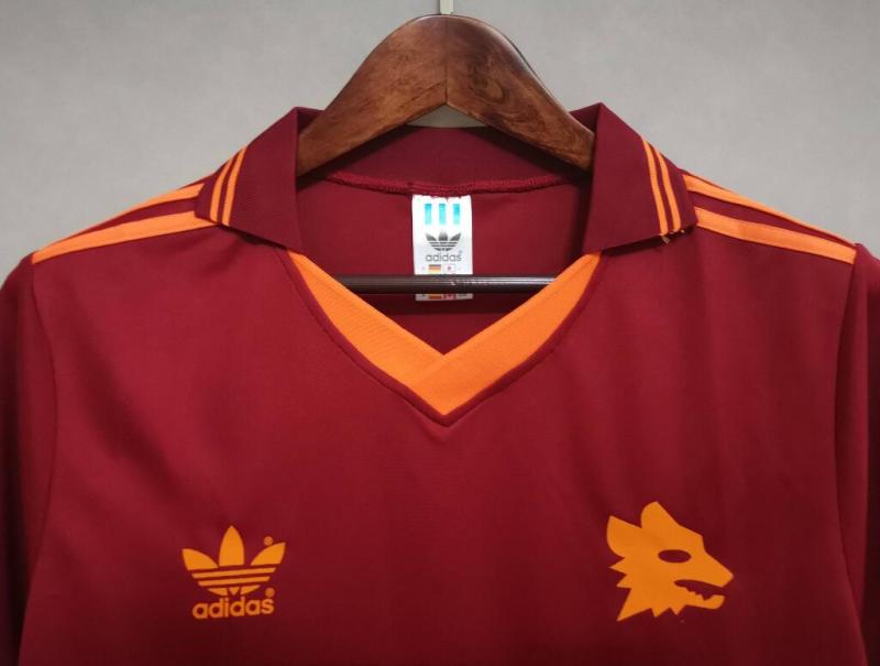 retro 92 94 roma home jersey