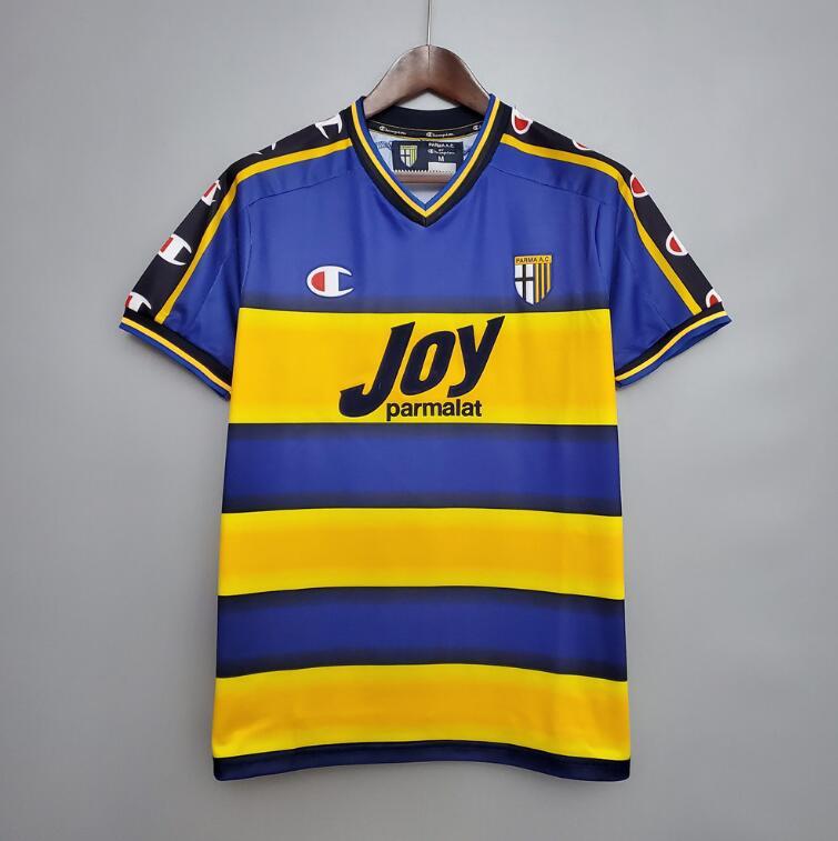 retro 01 02 Parma Calcio 1913 home jersey