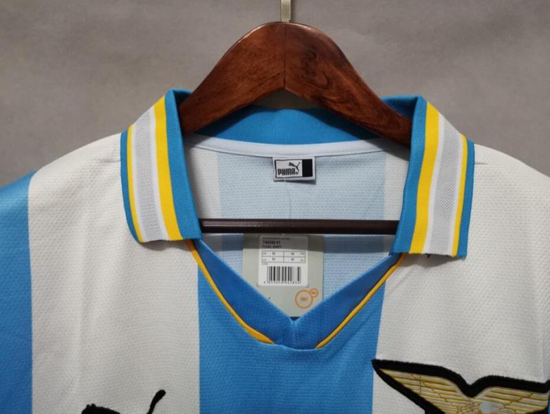 retro 99 00 Lazio Champions League Home jersey